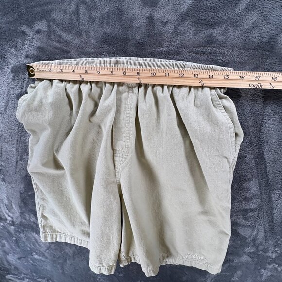 NO FEAR Khaki Shorts Men L Sun Faded Bleached Distressed X Game Made in USA Surf - Picture 8 of 14